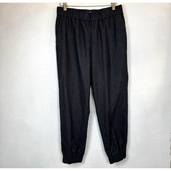 Aritzia Wilfred Turquet Joggers Women's Medium Wool Blend Trouser Pants Gray - Picture 1 of 9
